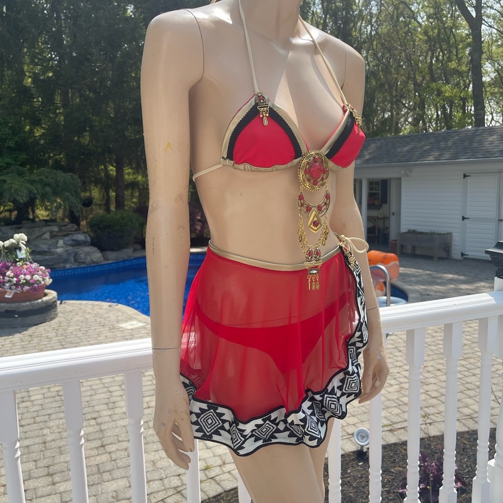 Aztec Princess warrior 3 piece costume